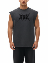 Blackout Snow Washed Tank Top
