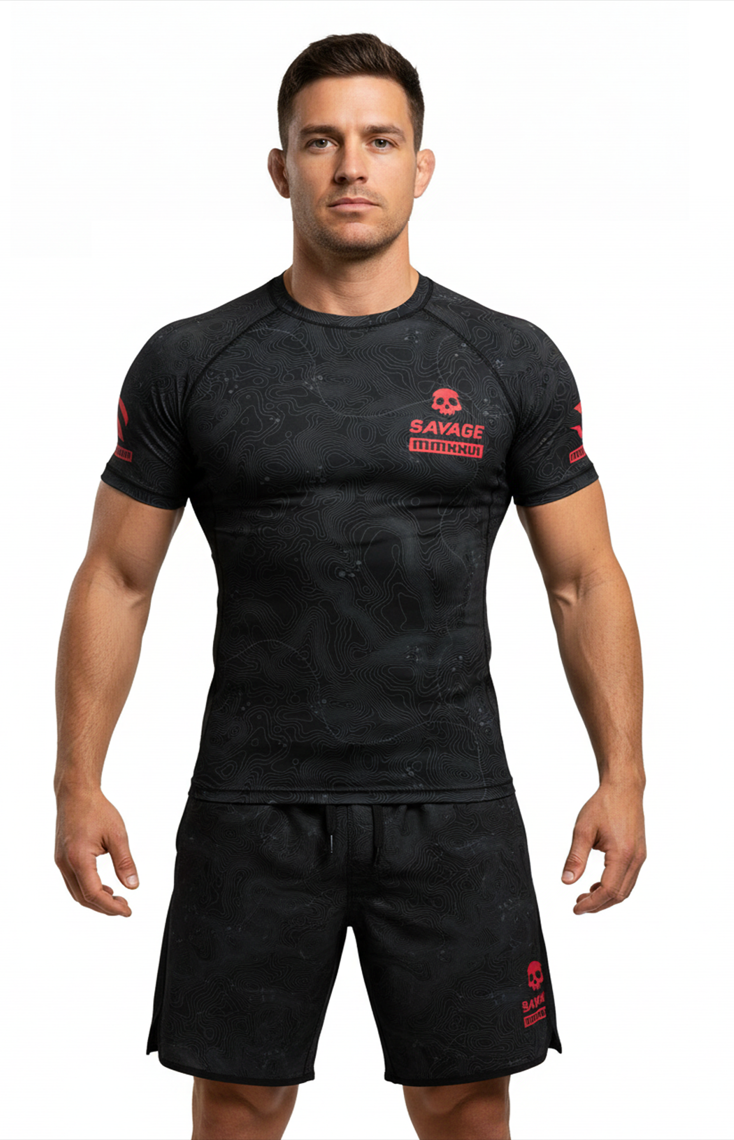 Savage MMXXVI (2026) Special Operations Division Rashguard - Short Sleeve
