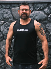 Savage Logo Performance Tank Top
