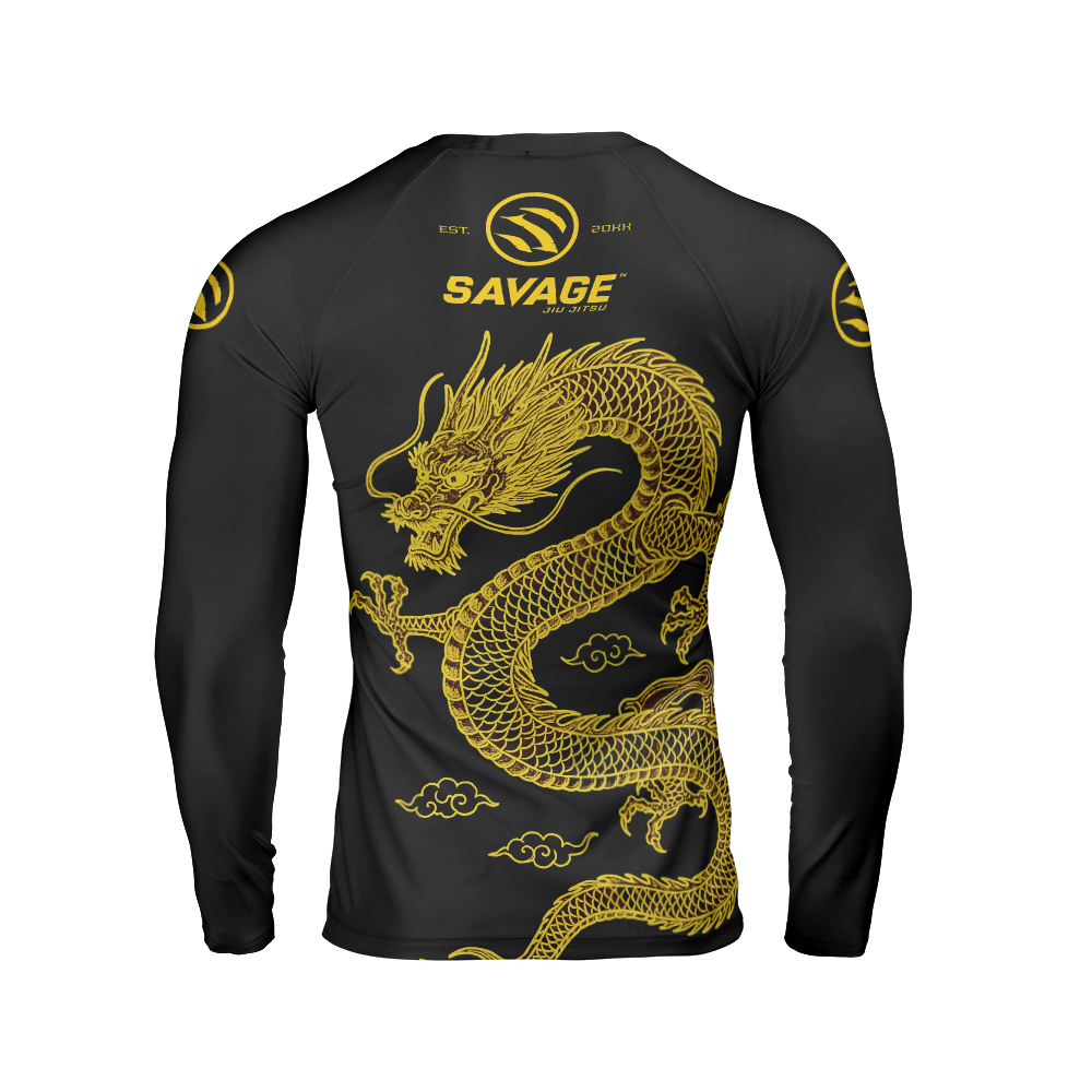 Enter The Dragon Long Sleeve Rash Guard