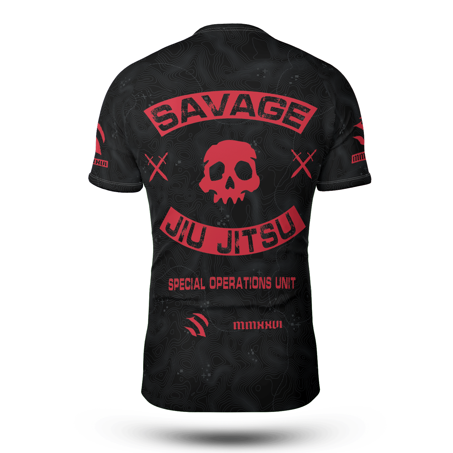 Savage MMXXVI (2026) Special Operations Division Rashguard - Short Sleeve