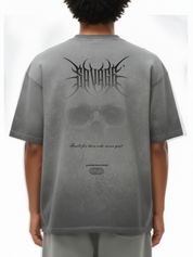 Savage Wasteland Reverse Dyed Loose Cotton T-Shirt