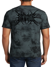 Savage Blackout Crystal Dyed T-Shirt