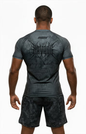 Savage Blackout Crystal Dyed Rashguard