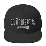 LīhuʻE Snapback Hat — Black — front view