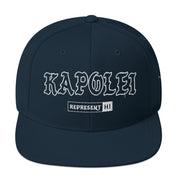 Kapolei Snapback Hat — Dark Navy — front view
