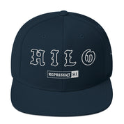 Hilo Snapback Hat — Dark Navy — front view