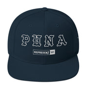 Puna Snapback Hat — Dark Navy — front view