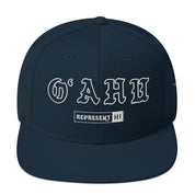 Oʻahu Snapback Hat — Dark Navy — front view