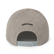 Waimānalo Snapback Hat — Heather Grey — back view