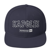 Kapolei Snapback Hat — Navy — front view