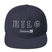 Hilo Snapback Hat — Navy — front view