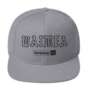 Waimea Snapback Hat — Kauaʻi — Silver — front view