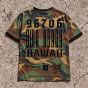 Ewa Beach 96706 Camo Jersey — back