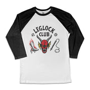 Leglock Club Long Sleeve Baseball Raglan T-shirt (Unisex)