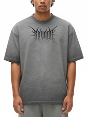 Savage Wasteland Reverse Dyed Loose Cotton T-Shirt