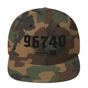 Kailua 96740 Green Camo hat — Printful front
