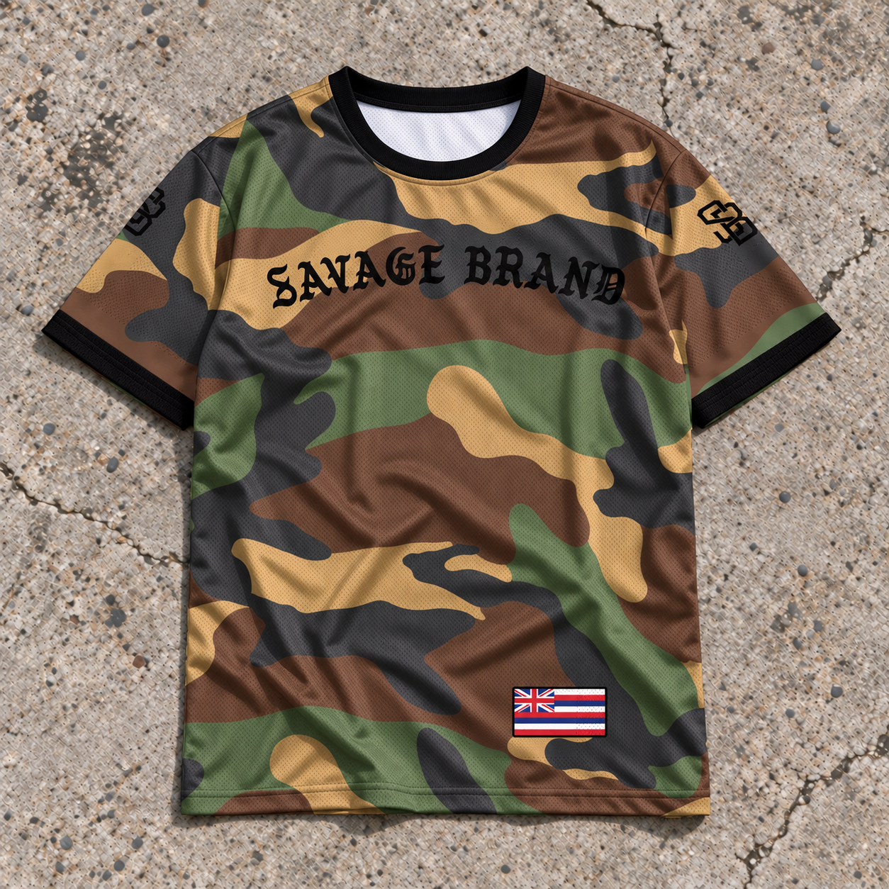 Hilo 96720 Camo Jersey — front