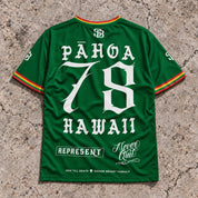 Pahoa 78 Short-Sleeve Jersey Rasta - Back