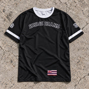 Kaneohe 44 Short-Sleeve Jersey Black - Front