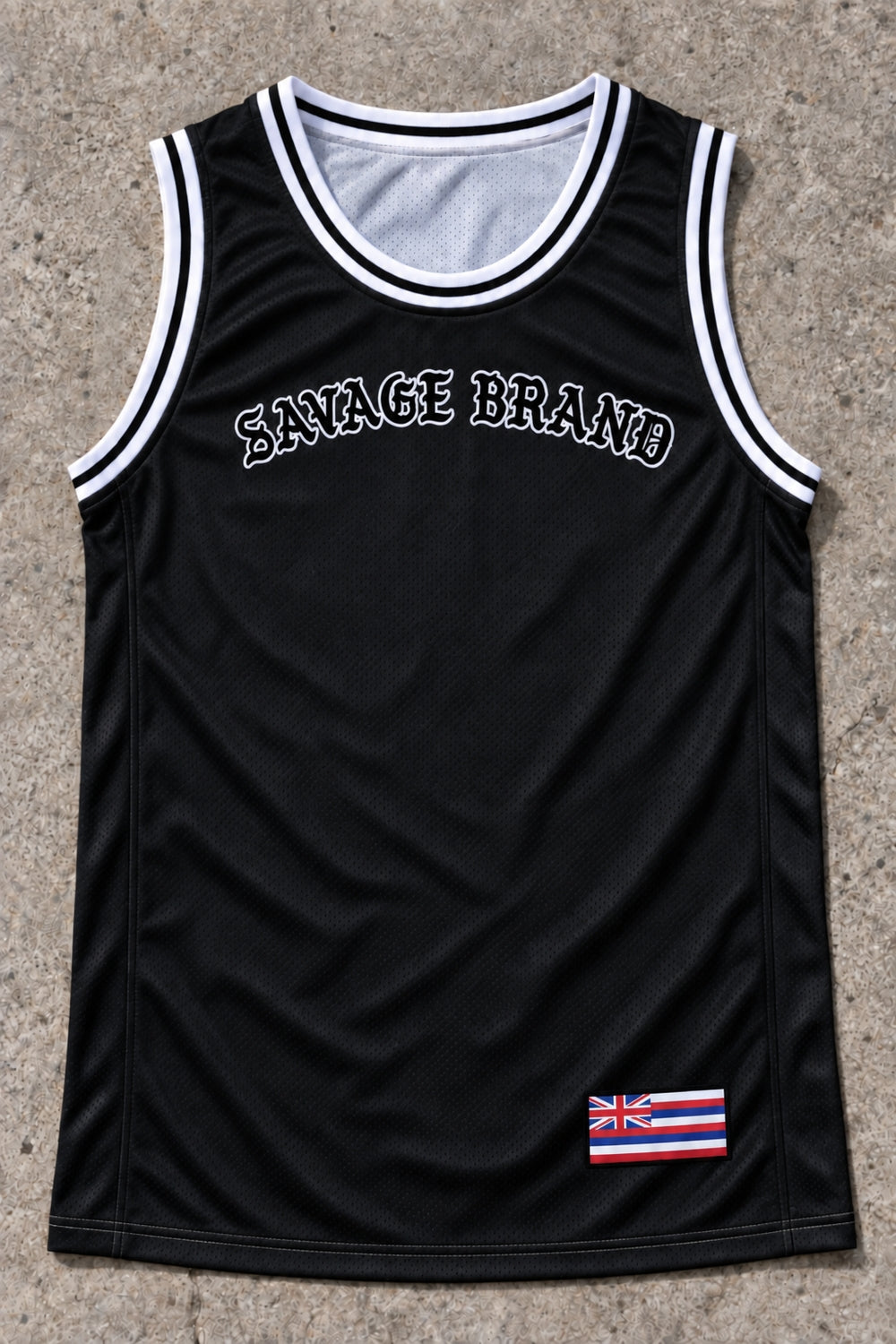 Honokaa 27 Jersey Tank Black - Front