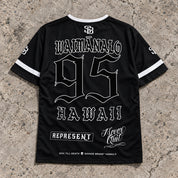 Waimanalo 95 Short-Sleeve Jersey Black - Back
