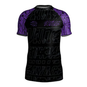 Savage Ranked Rash Guard - Purple