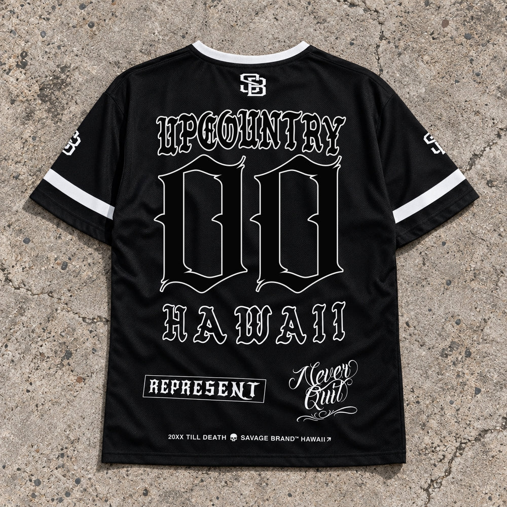 Upcountry 00 Short-Sleeve Jersey Black - Back