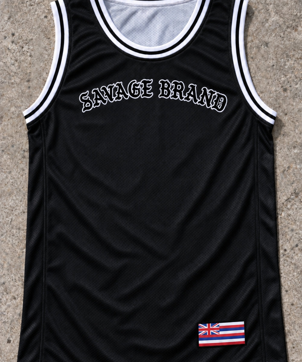 Mililani 89 Jersey Tank — Black — front view