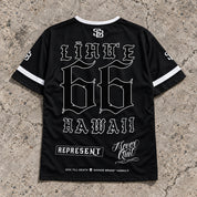 Lihue 66 Short-Sleeve Jersey Black - Back