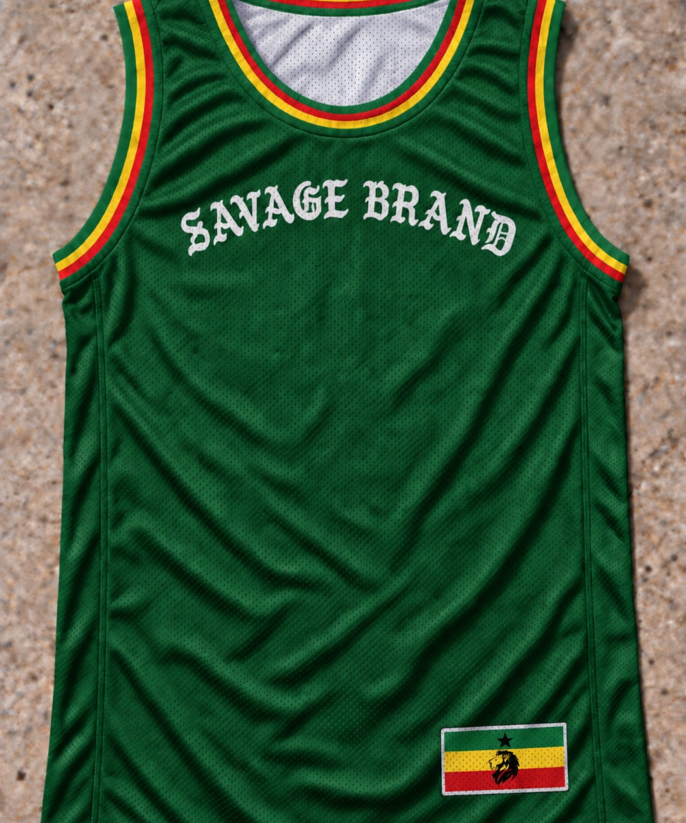 Hanapepe 16 Jersey Tank Rasta - Front