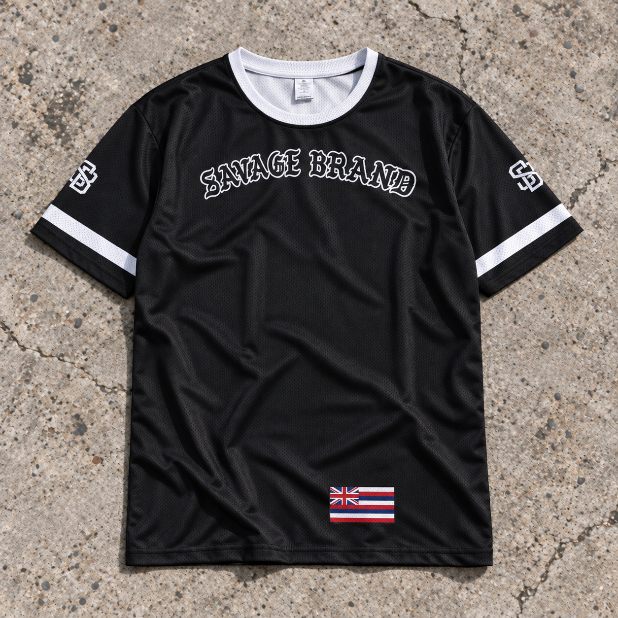 Maui Black jersey — front view