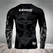 Octopus (Tako) Long Sleeve Rash Guard